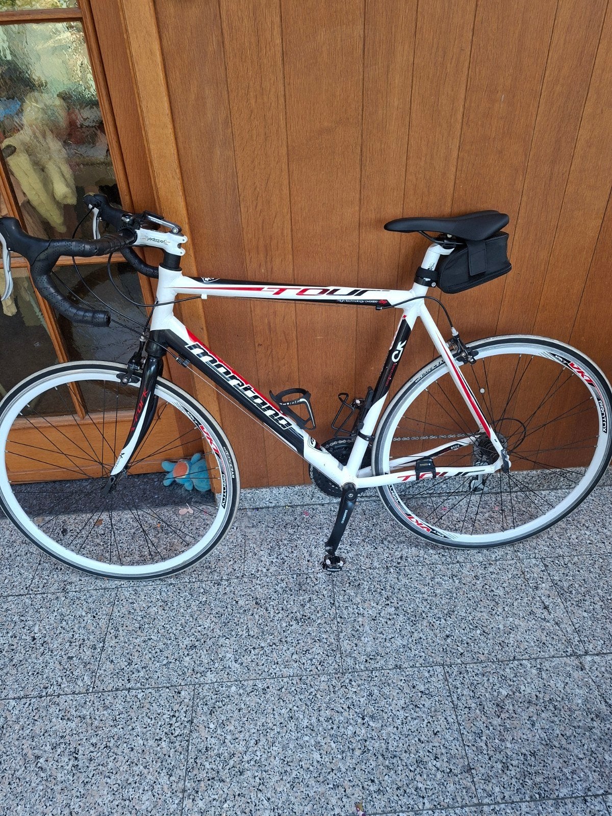 Montana tour racefiets, Fietsen en Brommers, Gebruikt, Velgrem, Aluminium, Meer dan 20 versnellingen