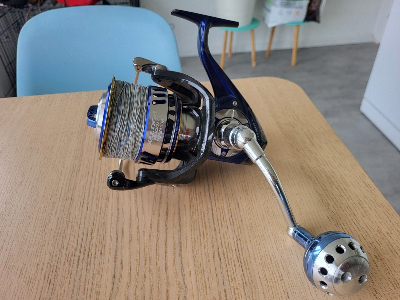Daiwa Saltiga 8000h Expedition, Enlèvement ou Envoi, Moulinet