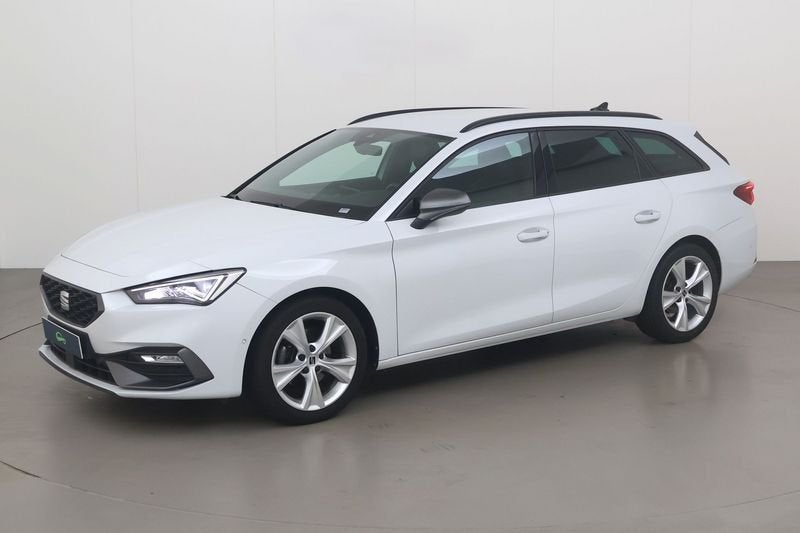 SEAT Leon ST 1.5 ecotsi fr (eu6ap) 130, Autos, Euro 6, Entreprise, Noir, 5 portes