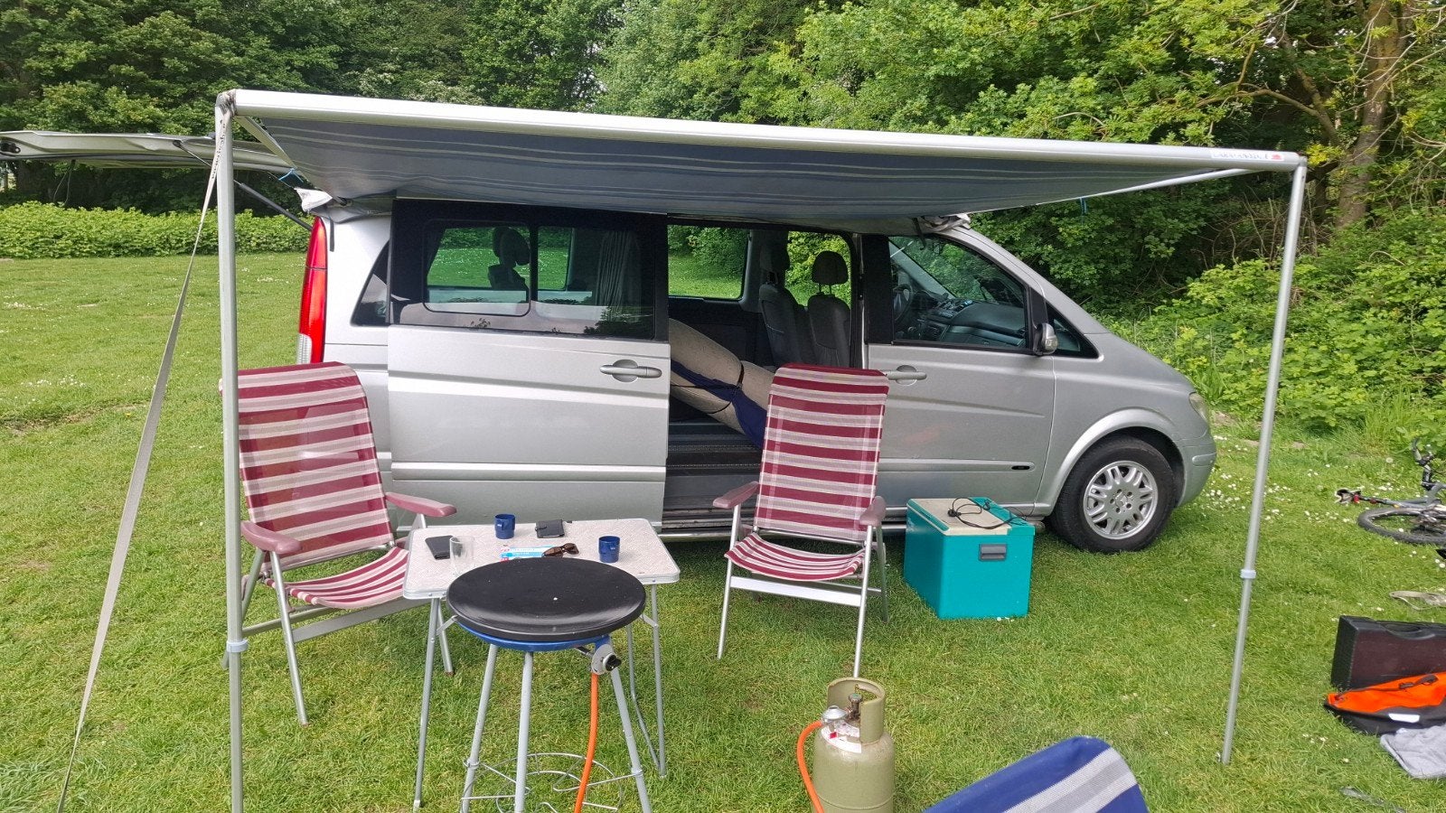 Mercedes Westfalia kampeerbus, automaat, Standkachel, airco, Caravans en Kamperen, Automaat, Mercedes-Benz, Diesel, Particulier