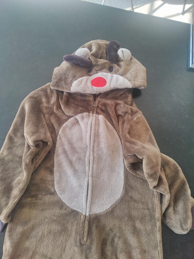 Onesie rendier maat 146, Kinderen en Baby's, Ophalen of Verzenden