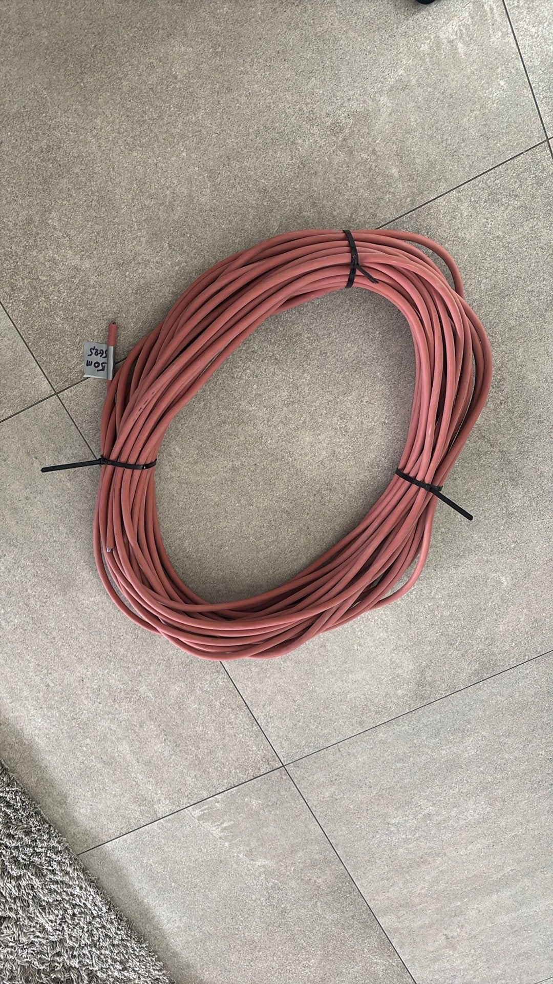 Câble Sihf 5x2,5 50 m, Bricolage & Construction, Électricité & Câbles, Enlèvement, Neuf, Câble ou Fil électrique