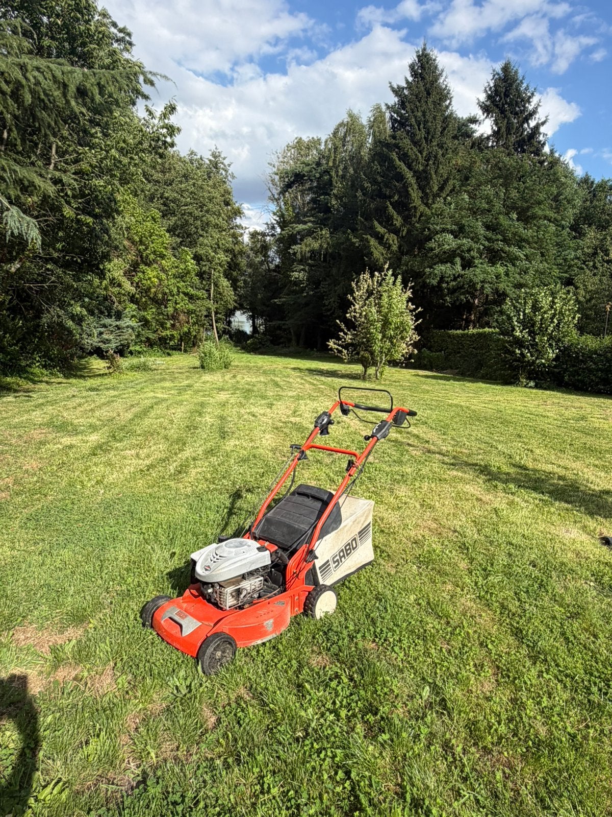 Tondeuse sabo 53 cm, Tuin en Terras, Grasmaaiers, Ophalen, Versnellingen