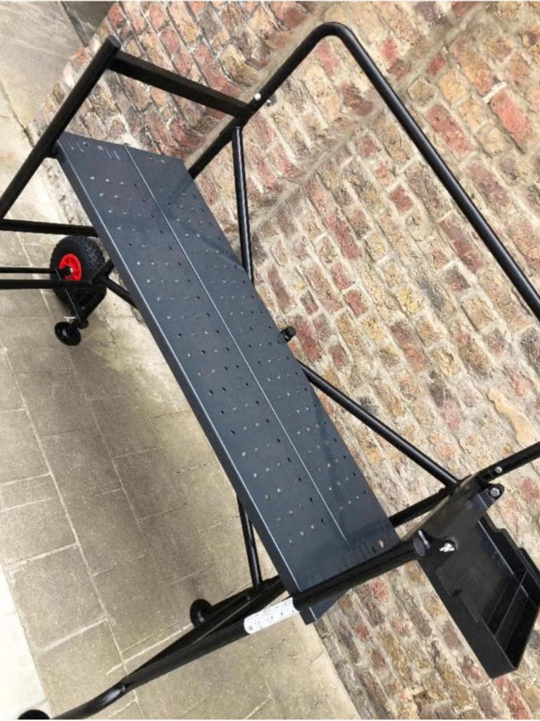 stelling voor binnen of buiten, Doe-het-zelf en Bouw, Steigers, Ophalen
