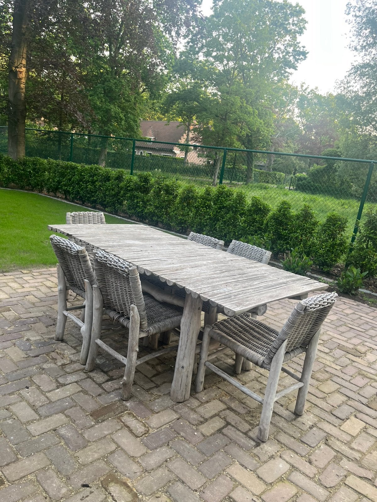 Tuinset, Jardin & Terrasse, Ensembles de jardin, Enlèvement, Comme neuf, Salons de jardin