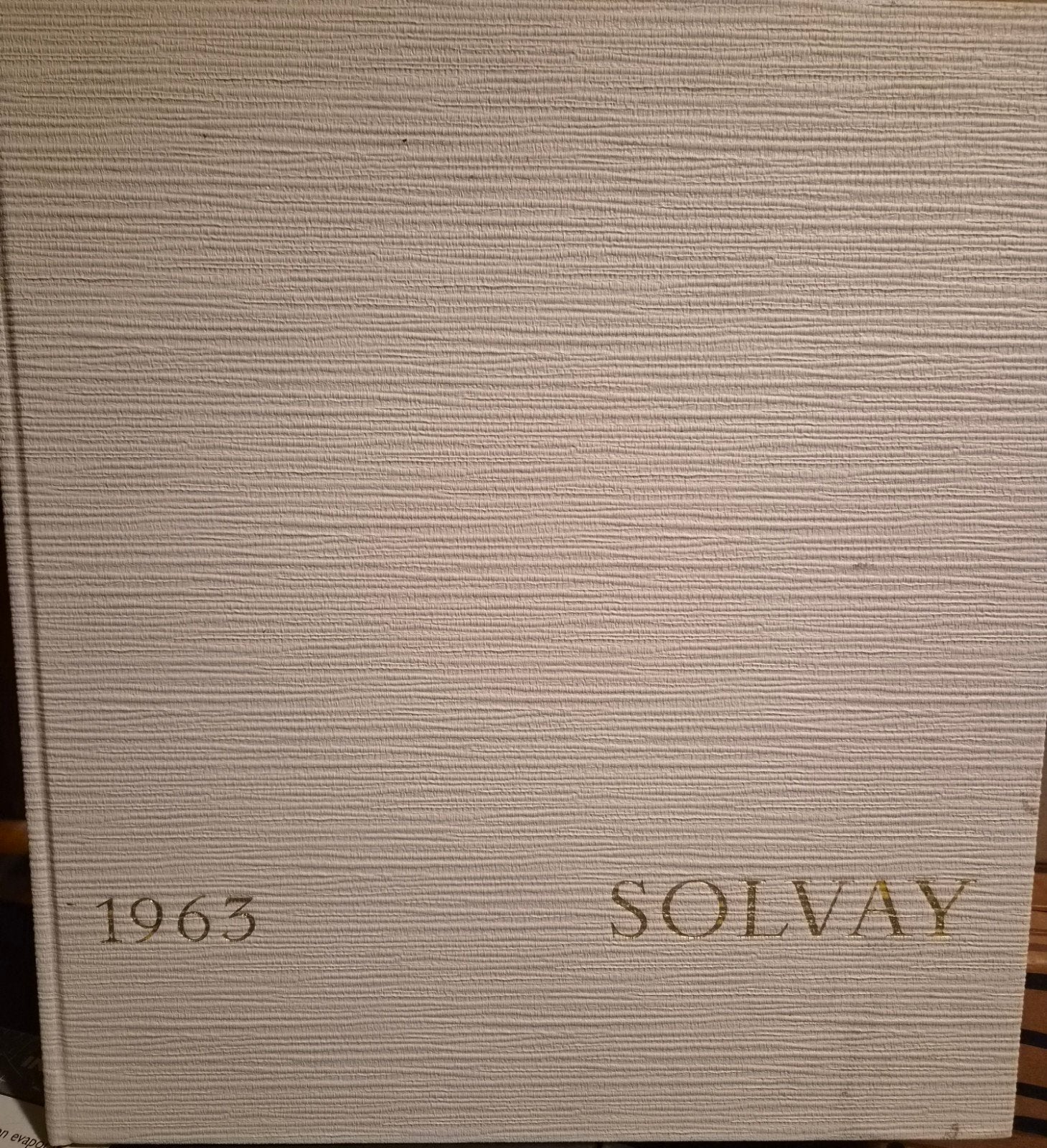 solvay 1963   l entreprise industrielle, Enlèvement ou Envoi
