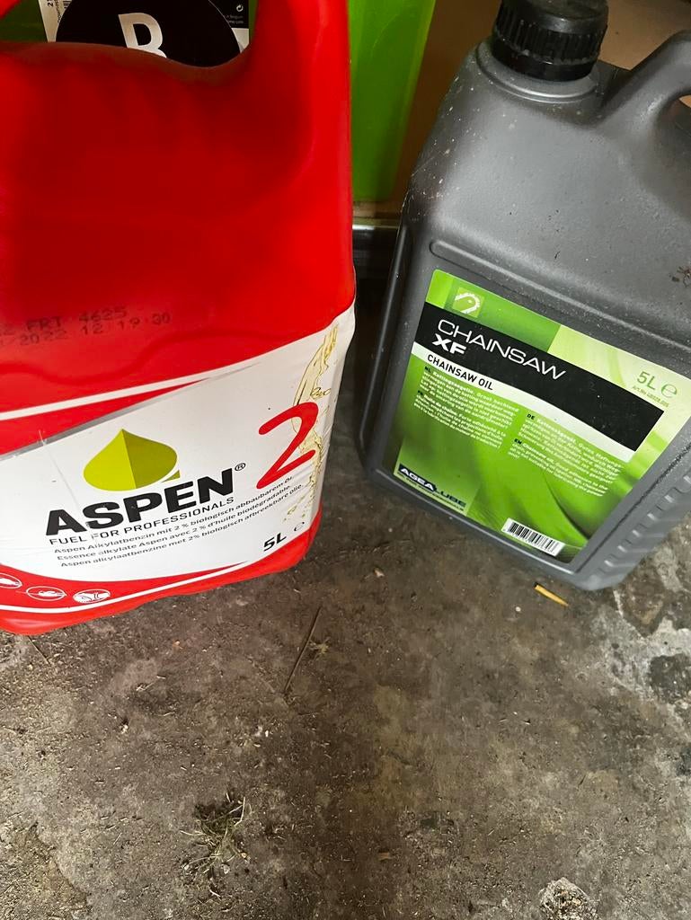 2takt synthetische olie, kettingzaag olie en aspen2, Auto diversen, Onderhoudsmiddelen, Ophalen