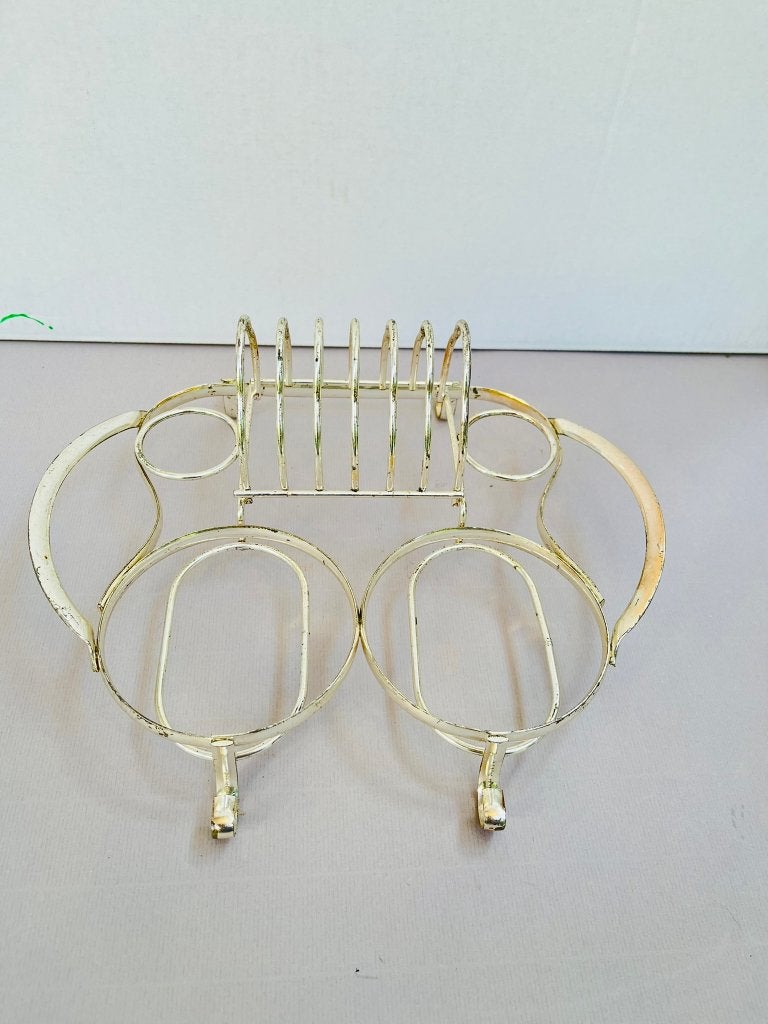 Vintage toastrek & ontbijtstand EPNS Made in England, Antiek en Kunst, Antiek | Keukengerei, Ophalen of Verzenden