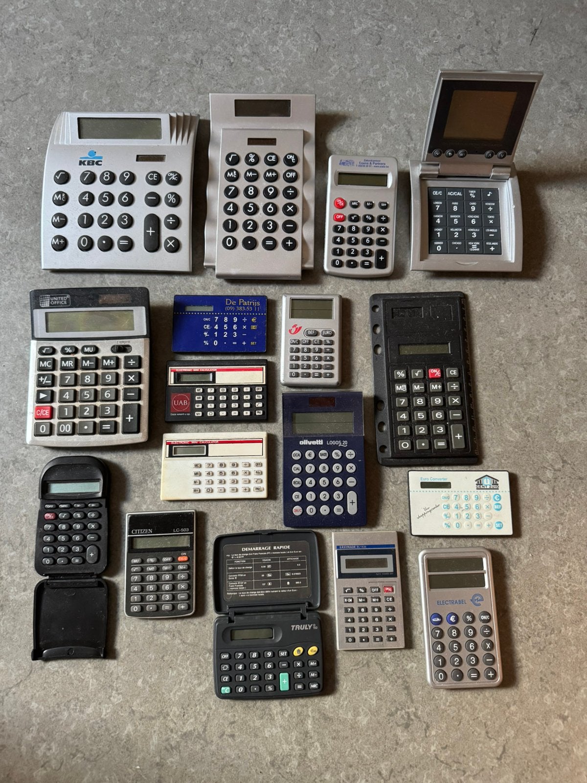 17 rekenmachines, Diversen, Ophalen of Verzenden
