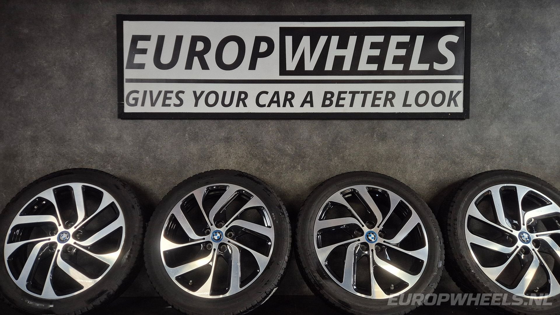 19 inch BMW i3 i3S 428 velgen Nokian winterbanden, Auto-onderdelen, Banden en Velgen, 19 inch, Gebruikt, 155 mm, -