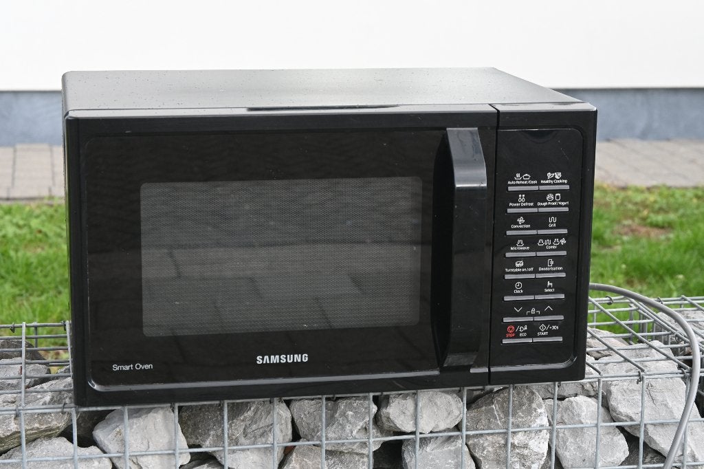 Samsung Combi microgolf te koop, Croustillant, Enlèvement, Ne fonctionne pas, 45 à 60 cm