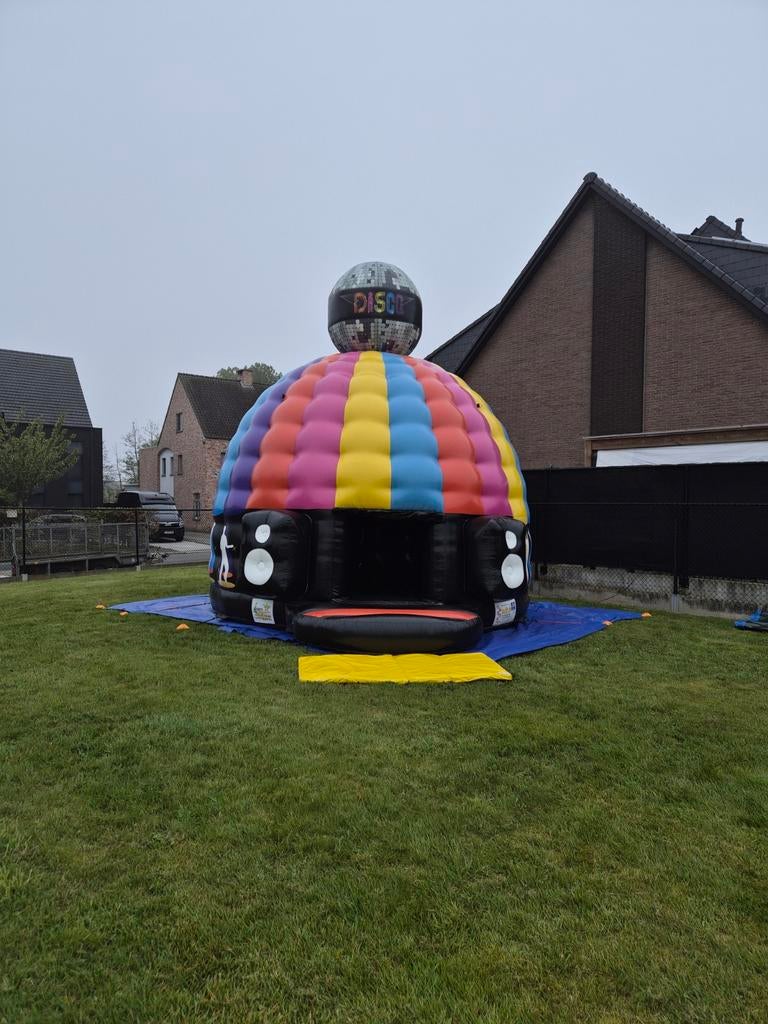 Uw discotheek party springkasteel thuis in uw tuin te huur, Enlèvement ou Envoi