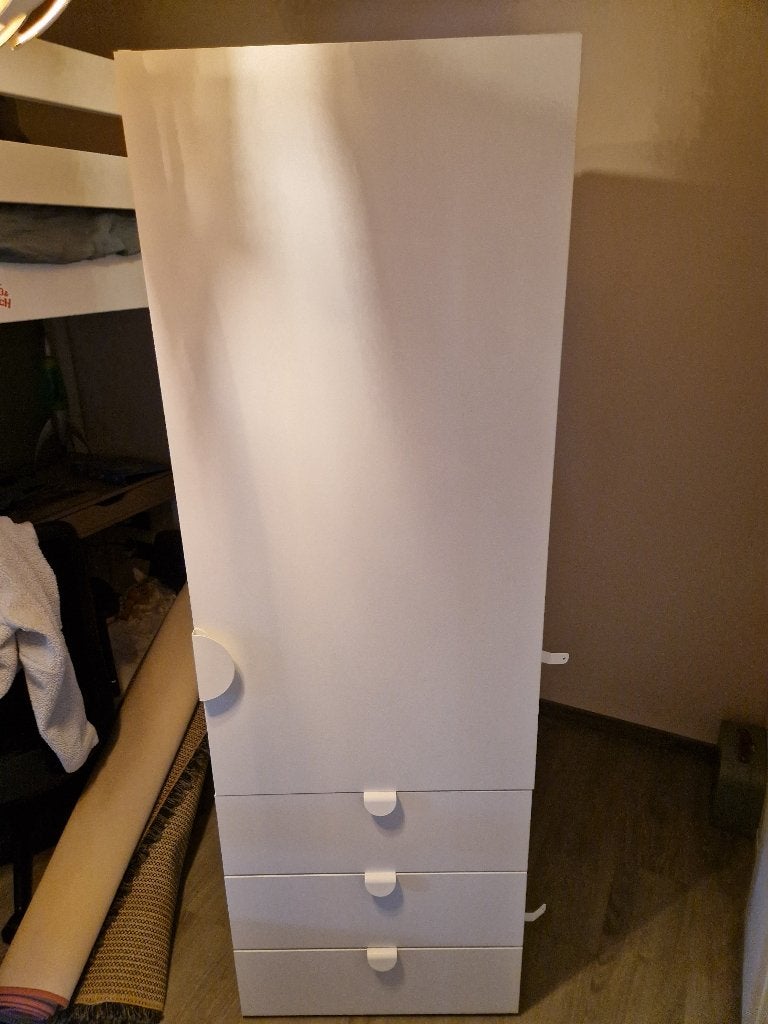 Garde-robe enfants IKEA SMASTAD PLATSA 2 armoires 60x57x181, Utilisé, 50 à 100 cm, Avec tiroir(s), 50 à 75 cm