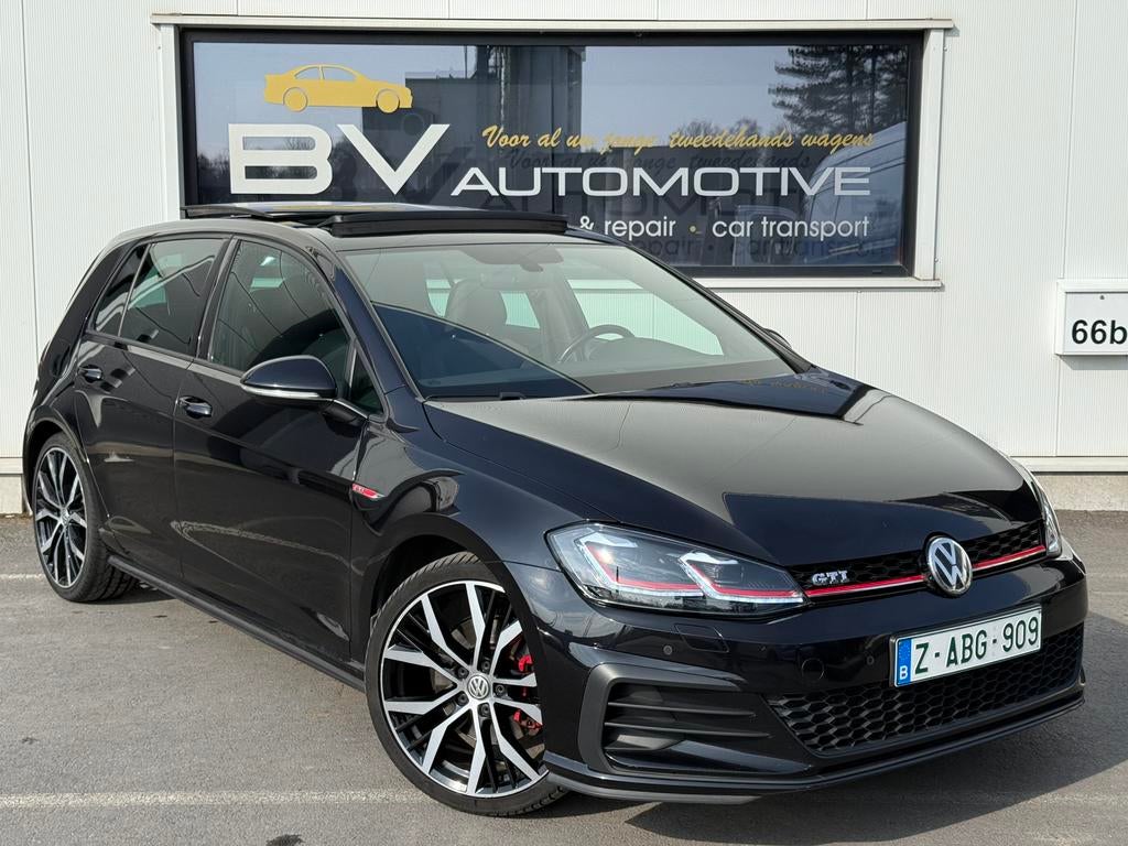 VW GOLF 7.5 GTI - PANO - KEYLESS - CAMERA - ACC - CARPLAY, Auto's, Volkswagen, Bedrijf, Te koop, Golf, Achteruitrijcamera, Adaptive Cruise Control