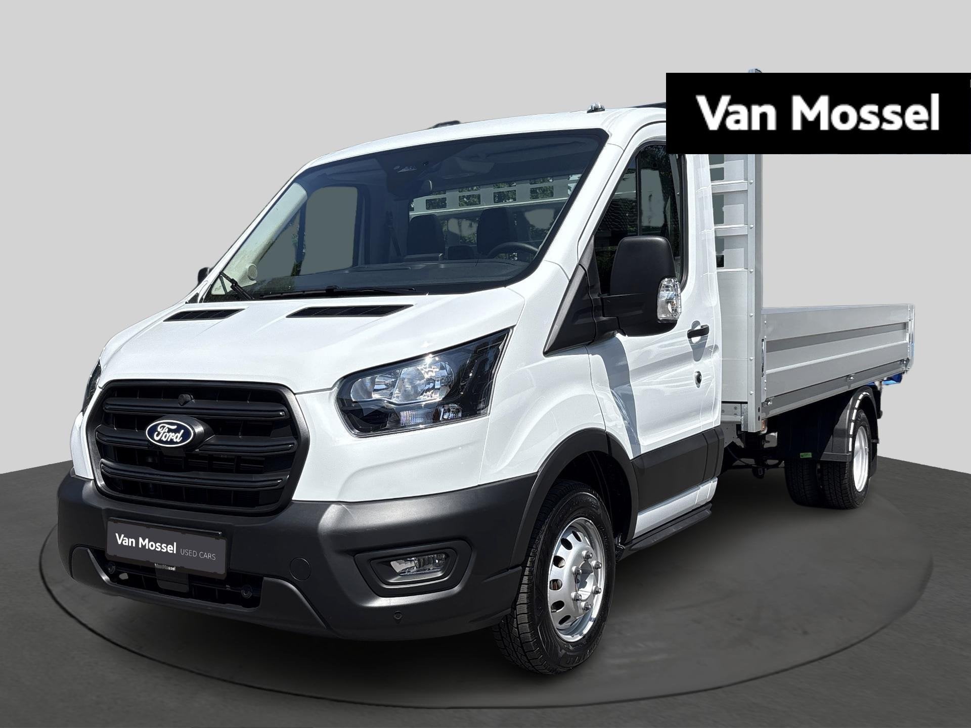 Ford Transit 350L 165ch A10 RWD|Trend|Open laadbak|sleep 3.5, Autos, Neuf, Euro 6, Entreprise, 3 places