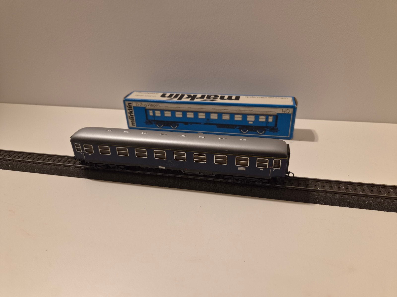 Märklin - DB - wagon voyageurs avec feux de fin de convoi, Enlèvement ou Envoi, Wagon, Märklin