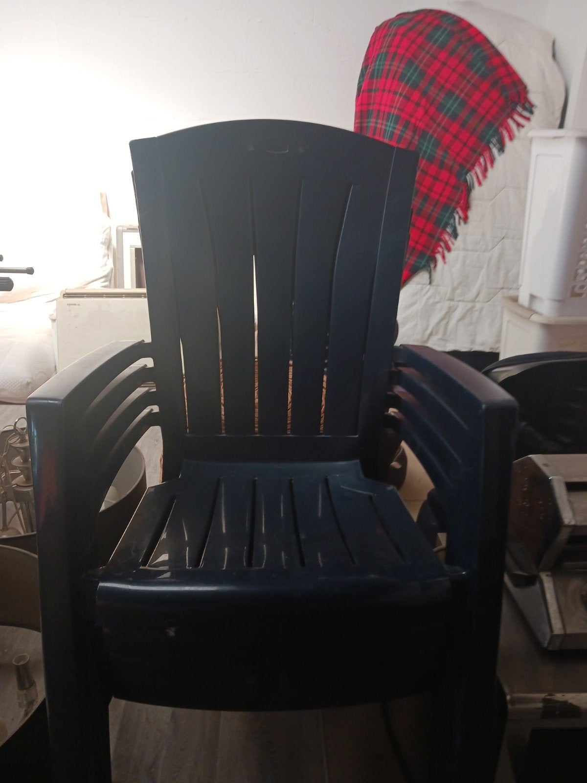 tuin stoelen, Ophalen