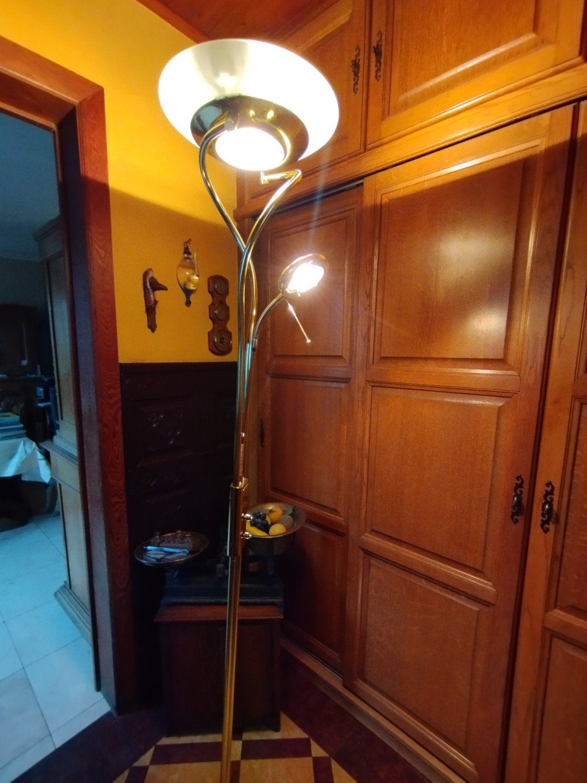 lampadaire sur pied, Maison & Meubles, Enlèvement, Utilisé