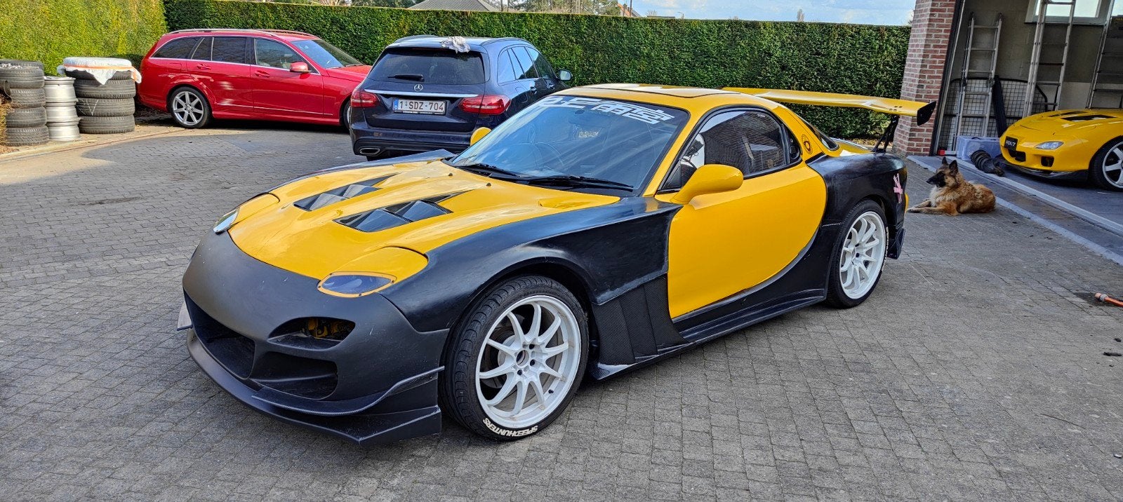 Mazda RX-7 FD TCP magic kit, Enlèvement, Avant, Mazda