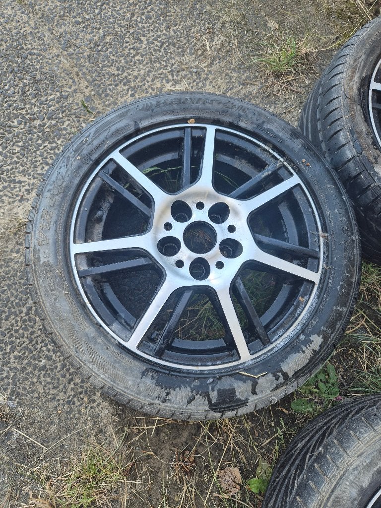 4 Jantes Alu 15" – Entraxe 5x100 (Skoda, VW, Seat, Audi), Autos : Pièces & Accessoires, 15 pouces, 4 Saisons, Véhicule de tourisme