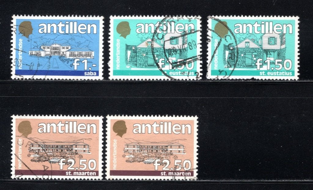 NL. ANTILLES Lot 1985 estampillé, Timbres & Monnaies, Timbres | Antilles néerlandaises, Envoi, Affranchi