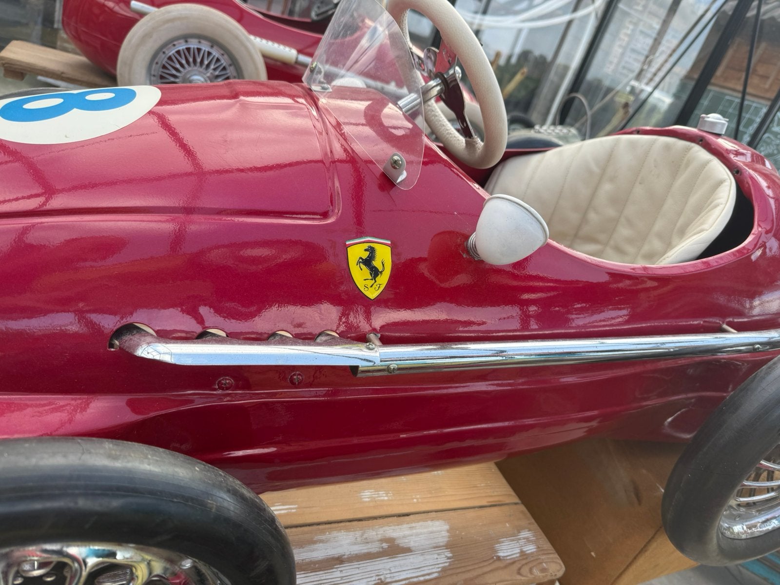 Ferrari F2 1980/90, Enlèvement