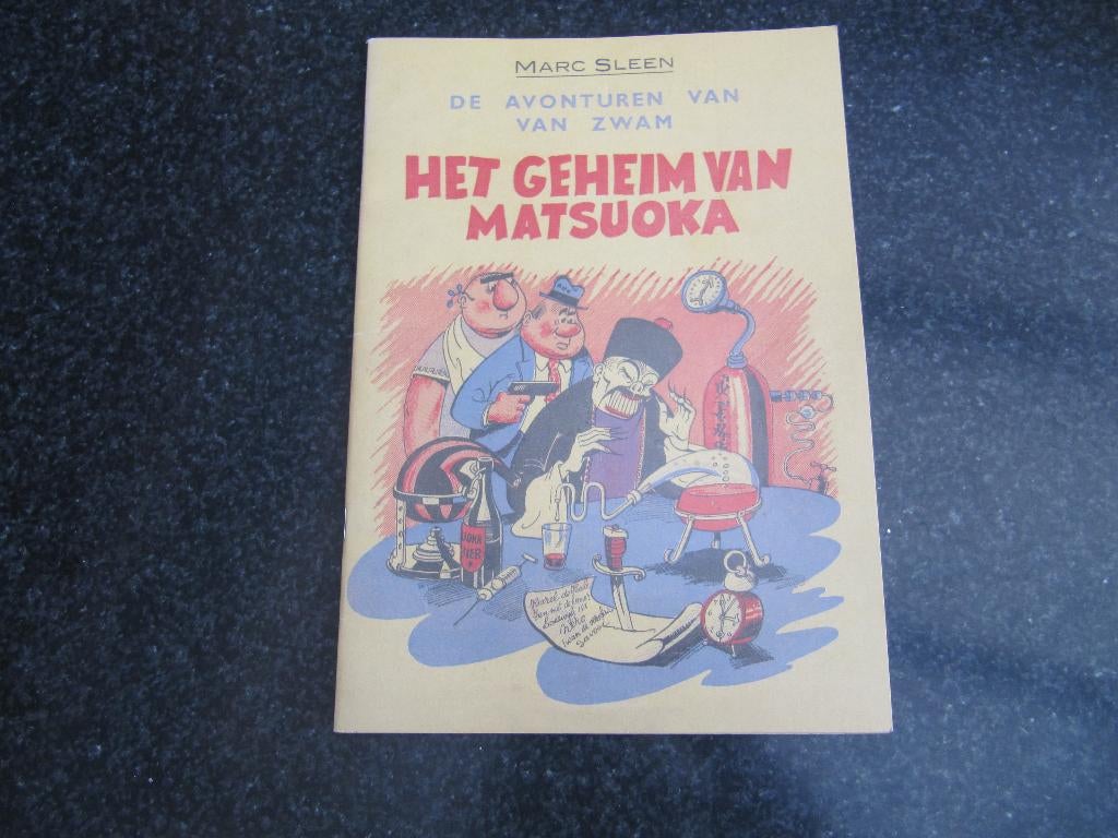 strip 'het geheim van Matsuoko' Marc Sleen, Boeken, Gelezen, Marc Sleen, Eén stripboek, Ophalen of Verzenden