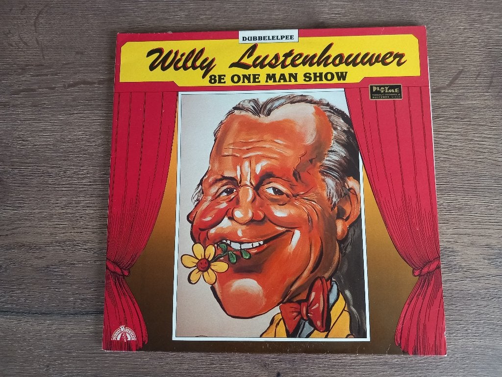 Vinyl 2LP Willy Lustenhouwer 8e one man show comedy Brugge, Cd's en Dvd's, Vinyl | Nederlandstalig, Ophalen of Verzenden, 12 inch