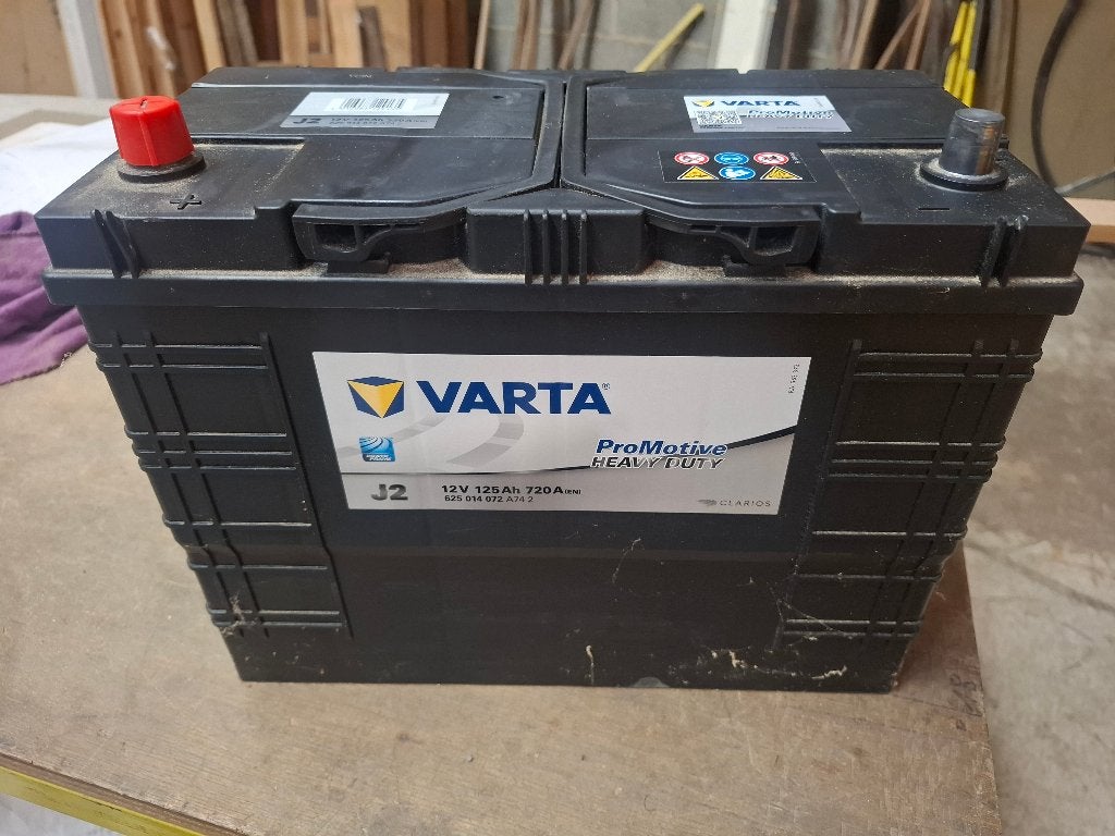Batterie 12V 125AH varta, Enlèvement, Neuf