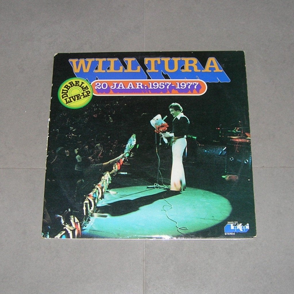 LP (dubbel) WILL TURA 20 jaar 1957 – 1977, Dubbel-LP, Ophalen, LP