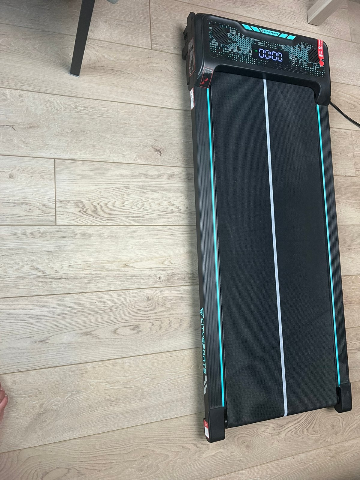 Wandelband, Sport en Fitness, Fitnessapparatuur, Ophalen, Zo goed als nieuw, Metaal, Loopband
