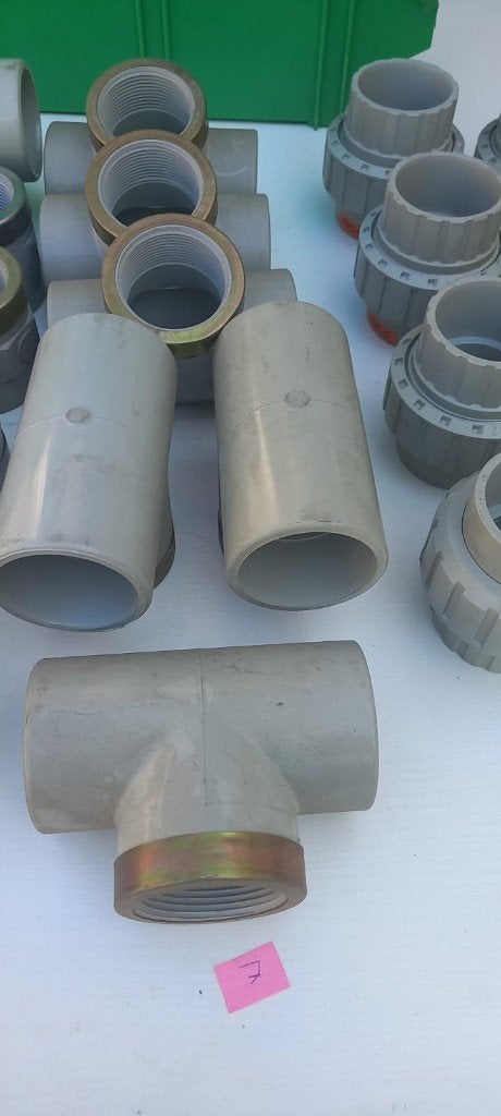 PVC-C drukfittingen 50 mm (35stuks), Ophalen, Nieuw, Overige typen