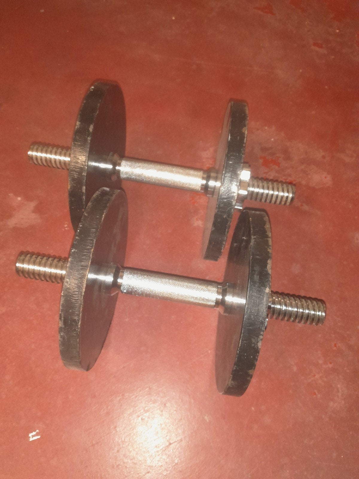 set halters 24kg, Ophalen, Zo goed als nieuw, Armen, Halterset