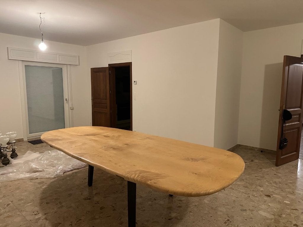 Table en érable canadien, Neuf, 50 – 75, 200 cm ou plus, Hout
