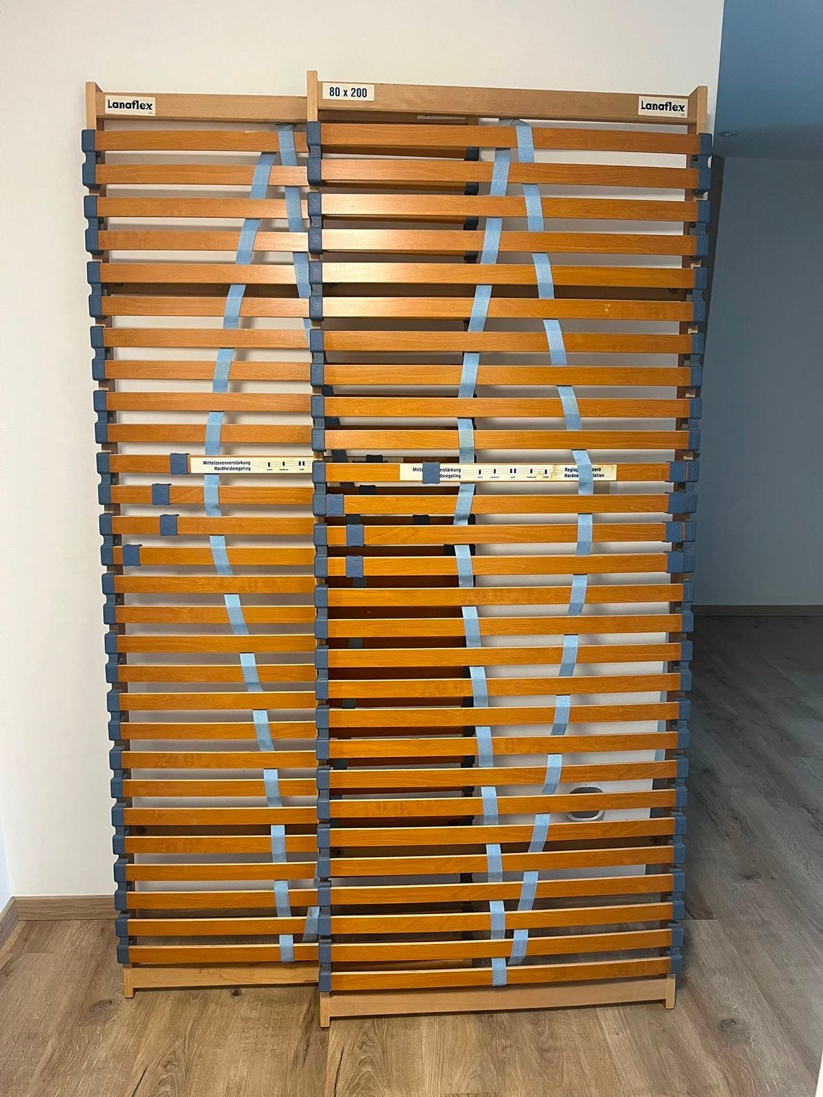 Lot de 2 sommiers lanaflex 80x200, Sommier, 200 cm, Une personne, Comme neuf