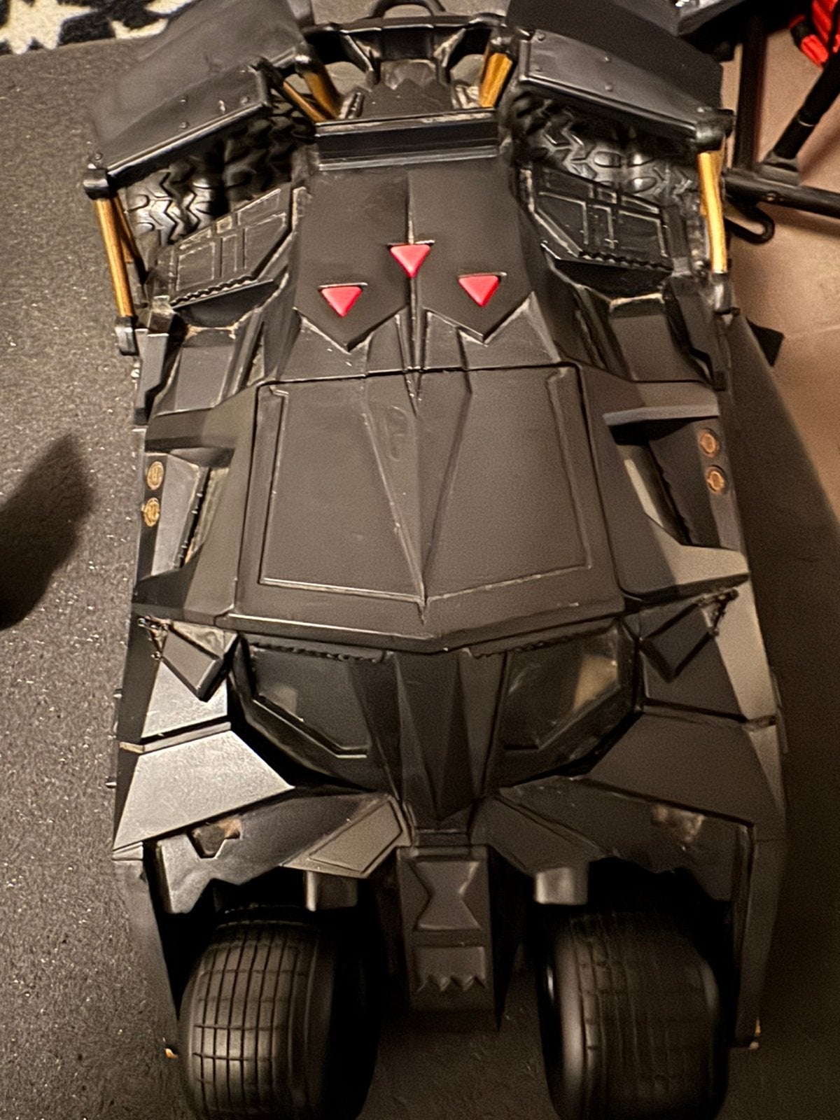 Batmobile Tumbler Batman Begins Mattel, Collections, Enlèvement ou Envoi, Comme neuf