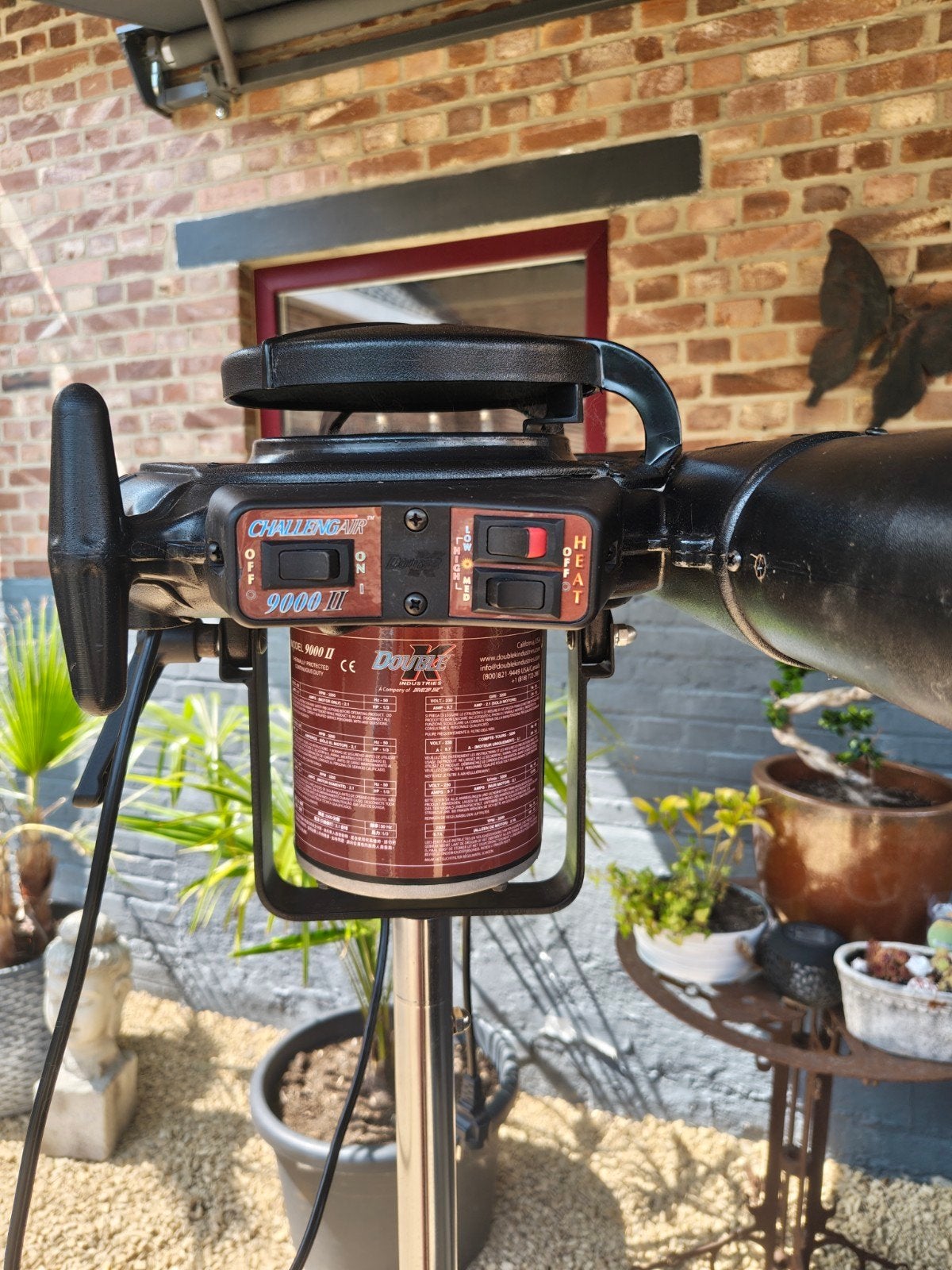 Double k stand finishing dryer, Dieren en Toebehoren, Overige merken, Ophalen, Gebruikt, Waterblazer/föhn