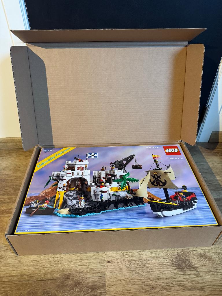 LEGO - 10320 - ELDORADO FORTRESS - NIEUW, Lego, Nieuw, Compleet, Complete set