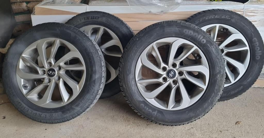 Jantes alliage, Auto-onderdelen, Banden en Velgen, Ophalen, Gebruikt, Velg(en), 17 inch