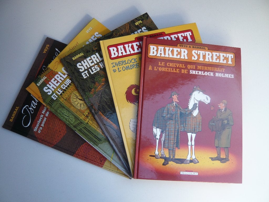 Bd BAKER STREET tomes 1 à 5 (EO état neuf) de VEYS, Complete serie of reeks, Ophalen of Verzenden, Zo goed als nieuw, VEYS / BARRAL