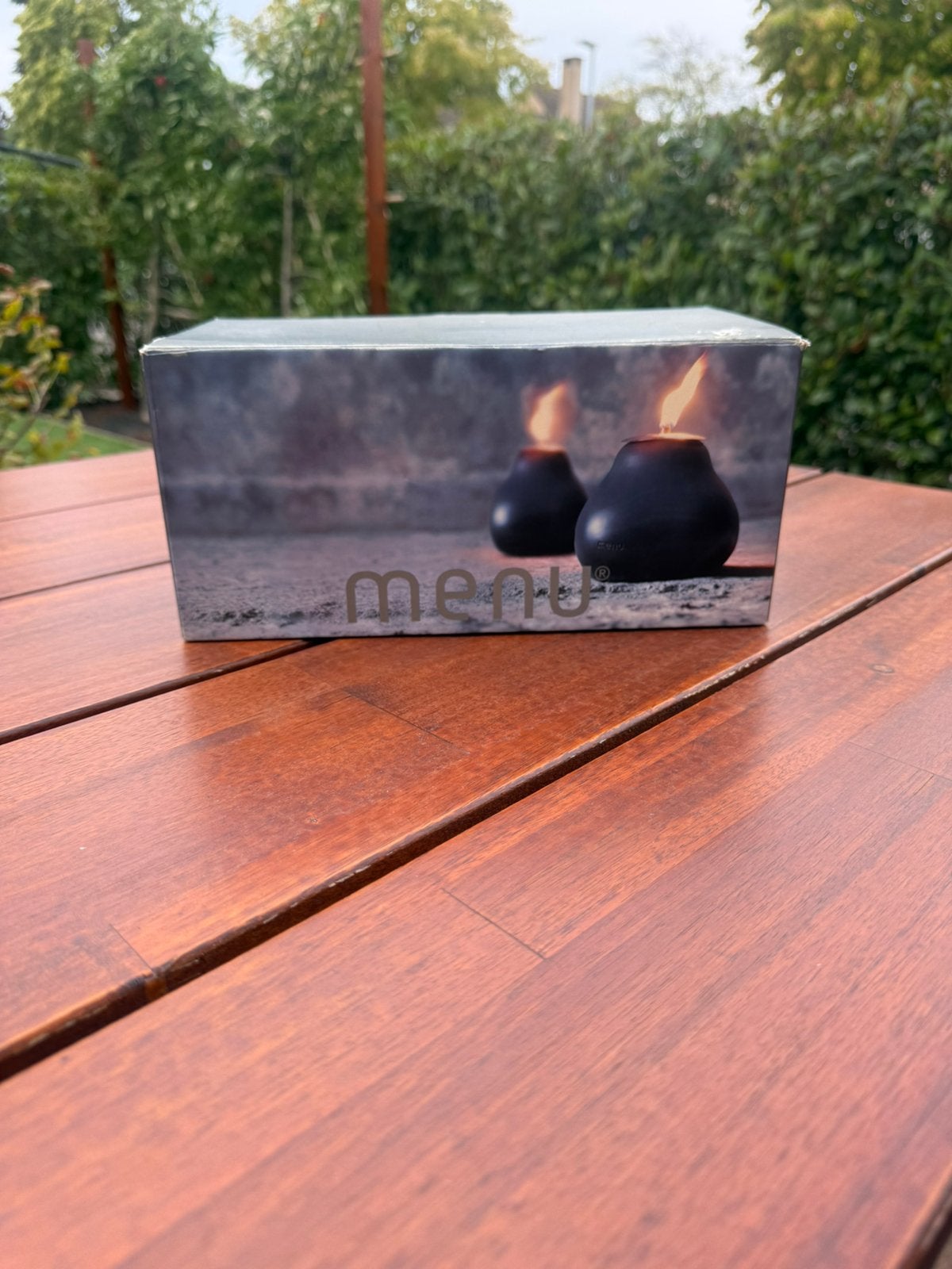 MENU Organic Oil Lamps – set van 2 – nieuw in doos!, Ophalen, Nieuw, Overige typen
