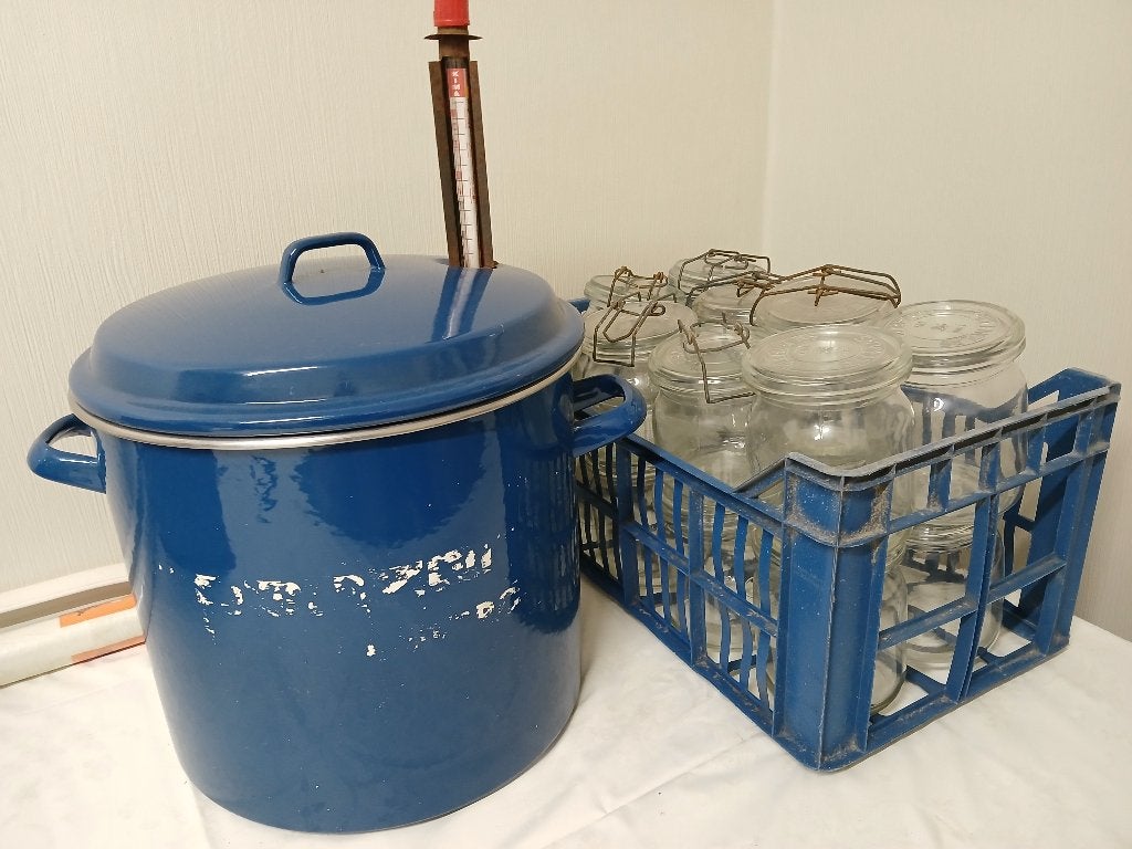 Weckbokaal en weckketel, Ophalen, Gebruikt, Glas, Overige typen