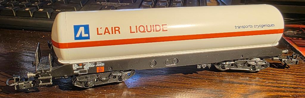 3428. H0 Märklin „Liquid Air” tankwagen., Hobby en Vrije tijd, Ophalen of Verzenden, Zo goed als nieuw, Wagon, Märklin