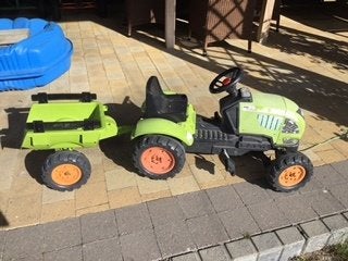 Traptractor, Ophalen, Gebruikt