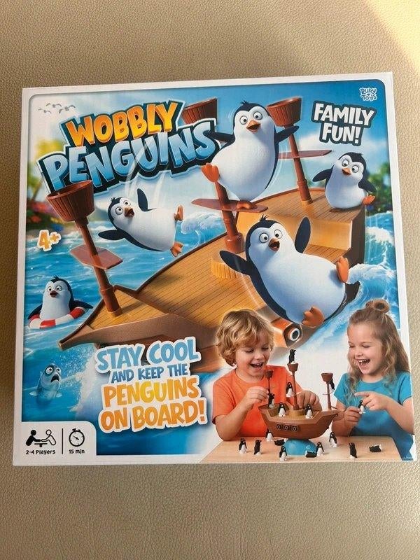Wobly pinguins - balansspel voor kleuters - NIEUW, Ophalen of Verzenden, Nieuw, Ontdekken