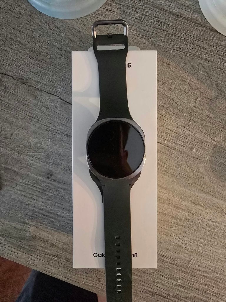 Samsung watch 8 LTE 44mm, Samsung galaxy watch8, Ophalen of Verzenden, Zo goed als nieuw, Stappen