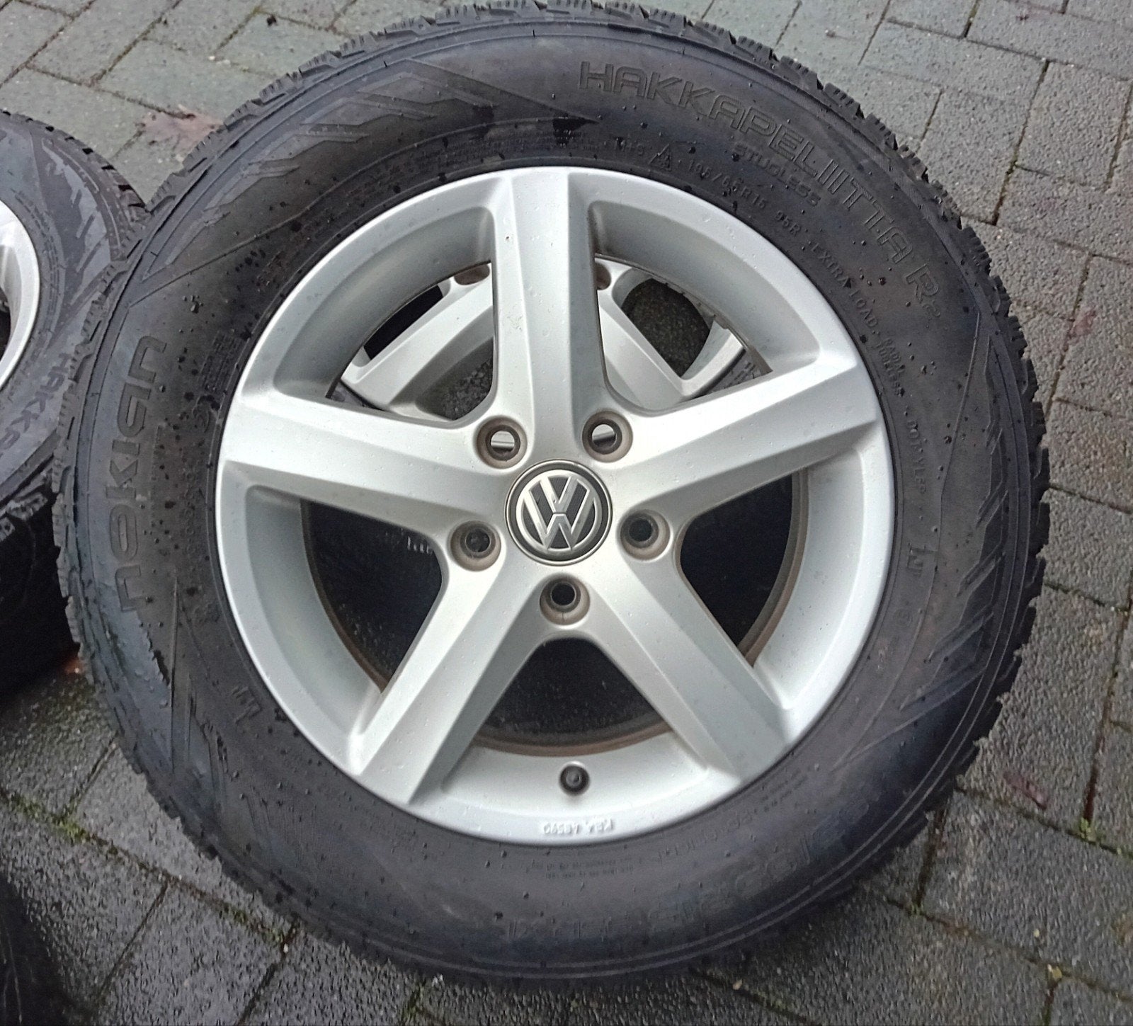Winterbanden velgen alu VW Golf Caddy 15inch 5X112 5&7mm ❄️, Auto-onderdelen, Ophalen
