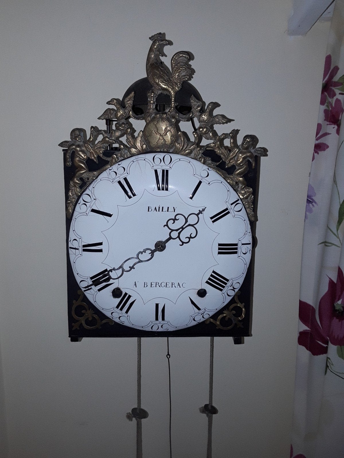 HORLOGE COQ COMTOISE, Antiquités & Art, Enlèvement