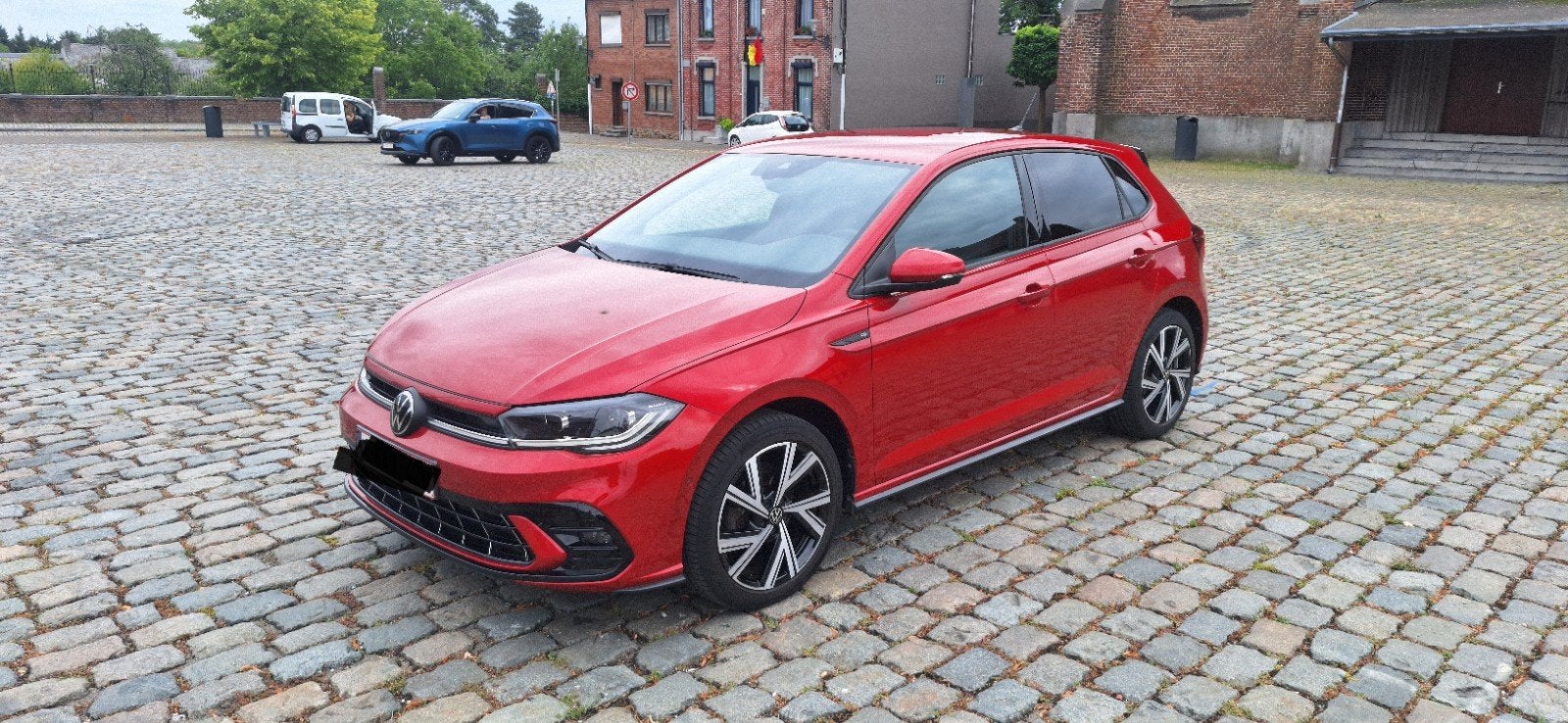 Polo R-Line 1.0 TSI 110ch DSG7 / Beats Audio, Autos, Rouge, Achat, Euro 6, 1200 kg