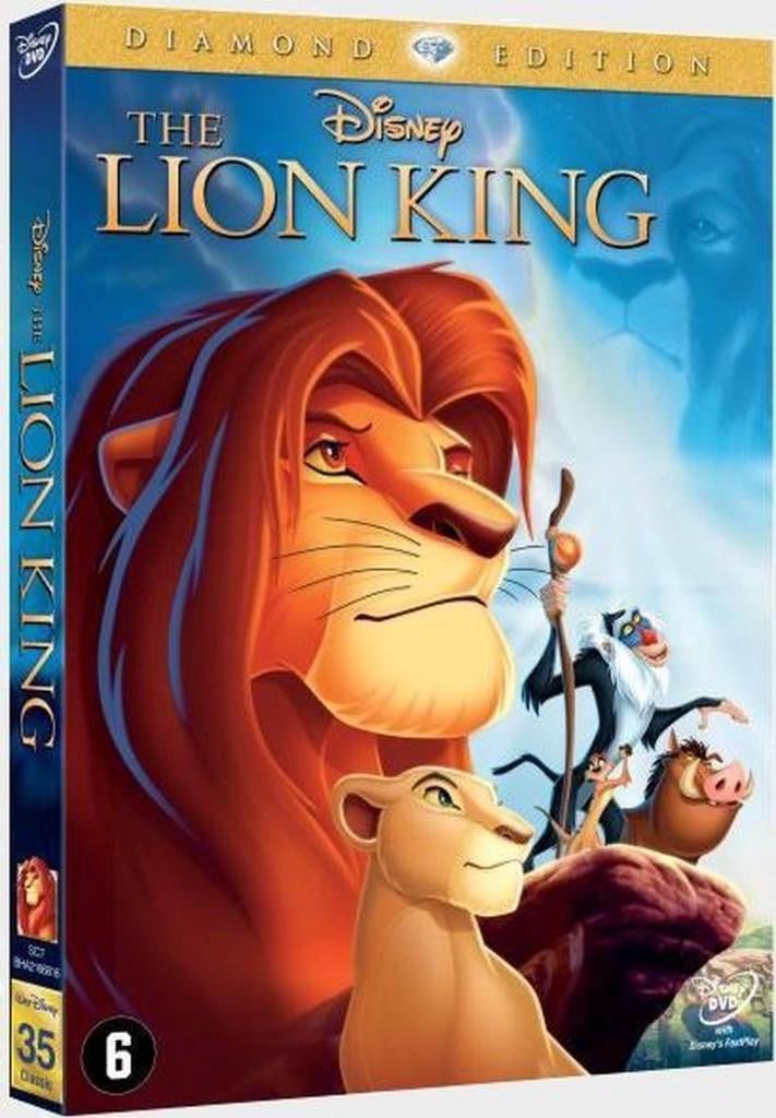 Disney dvd - The Lion king ( Gouden rugnummer 35 ) NIEUW, Alle leeftijden, Ophalen of Verzenden, Nieuw in verpakking